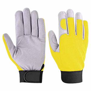 Gants de mécanicien Amara en cuir synthétique haute performance, dos respirant en Spandex, résistants à la chaleur, pour une protection optimale des mains - Product Image 4