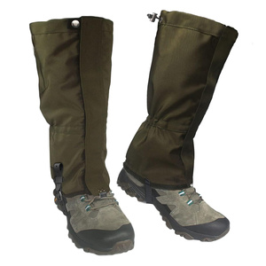 Wholesale High Performance Waterproof Oxford Leg Gaiters | Durable Snow <b>Boot</b> <b>Covers</b> | Outdoor Hiking Hunting Gear - Product Image 1