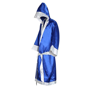 Custom Martial Use High Quality Boxing Gown for Kick Boxing Training Comfortable Breathable Polyester All Seasons Cheap Price - Product Image 5