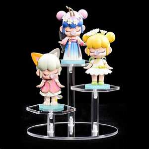 Support d'affichage moderne en acrylique avec plusieurs niveaux Solution d'organisation élégante efficace pour les miniatures et les figurines - Product Image 2