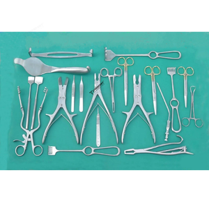 Juego de Instrumentos Quirúrgicos Ortopédicos Básicos de Primera Calidad, Instrumentos Quirúrgicos Manuales de Acero Inoxidable Alemán para Cirugía Ósea, Clase II CE ISO - Product Image 1