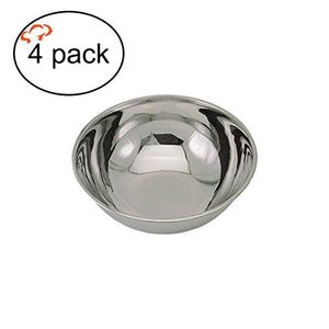 Cuenco de metal con acabado dorado de lujo para servicio de catering en recepciones de boda con una atractiva presentación en la mesa - Product Image 4