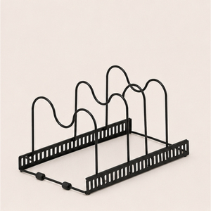 Wholesale Heavy-Duty <b>Pot</b> and Pan Organizer Rack for Kitchen Cabinets 7-Tier Metal Cookware & Lid <b>Holder</b> Cheapest Price - Product Image 2