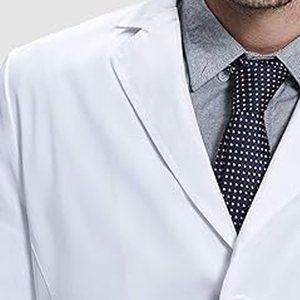 Fashionable White Pink Polyester/Cotton Lab Wear Hospital Custom Comfortable Woven <b>Long</b> Sleeves Nurse Medical Lab <b>Coat</b> Women - Product Image 4
