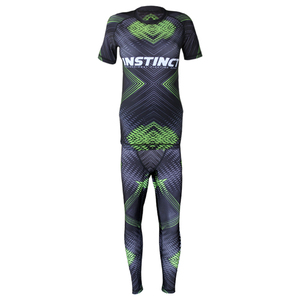 ชุดเซ็ตเสื้อรัดกล้ามเนื้อ MMA แบบแห้งเร็ว พิมพ์ลายดิจิตอล ด้านหน้าเป็นลายพิมพ์  ระบายอากาศได้ดี แขนสั้น เหมาะสำหรับออกกำลังกายและฝึกซ้อมในยิม ขายส่ง เป็นมิตรต่อสิ่งแวดล้อม - Product Image 1