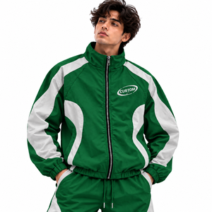 <b>Men's</b> Nylon <b>Jacket</b> Water Resistant Windbreaker Lightweight <b>Packable</b> Outdoor Travel Zip Front Stand Collar Casual for active use - Product Image 1