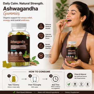 Ashwagandha gummies สมุนไพรพรีเมี่ยมพร้อมสารสกัดจากราก Ashwagandha สำหรับรองรับความเครียดผ่อนคลายและสมดุลอารมณ์ - Product Image 3
