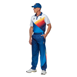 Uniformes Deportivos, Jersey y Pantalones de Cricket, Uniforme de Cricket Sublimado Personalizado, Traje de Cricket 100% Poliéster - Product Image 2