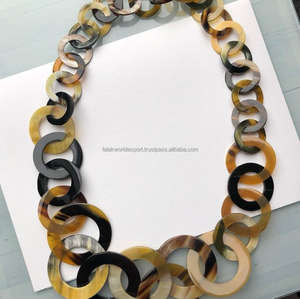 Bracelet en corne de buffle de haute qualité ambre miel couleur corne naturelle classique luxe Antique cuivre plaqué IGI certifié unisexe - Product Image 2