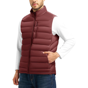 Gilets matelassés personnalisés OEM, vestes d'équitation, vêtements décontractés d'hiver, vêtements d'extérieur, gilets rembourrés pour hommes. - Product Image 4