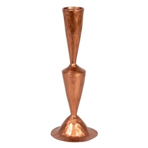 Decorative Antique Copper Candlestick Holder with Tapered Design for Home Decoration - Product Image 6