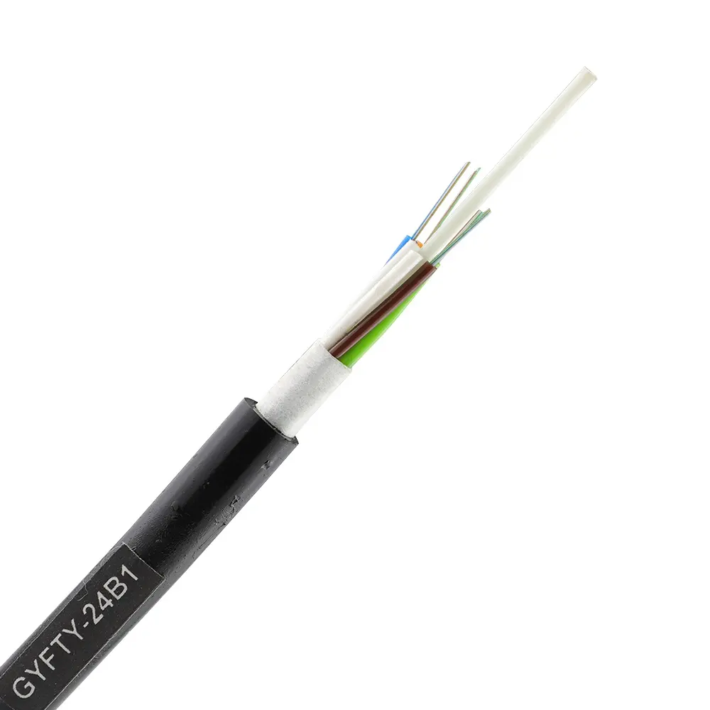 Fiber Optic Flat FTTH Drop Cable Outdoor/Indoor 1/2/4/8/12 Core Self-Support LSZH Single Mode G652D/G657A Armoured Fibra Cable