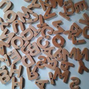 Letras del Alfabeto de Madera Modernas y Ecológicas, Decorativas para el Hogar, Hechas a Mano, Duraderas, de Madera Natural, para Exhibición de Letras - Product Image 4