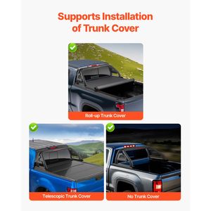 Roll-bar universale regolabile in acciaio al carbonio per cassone di camion di medie dimensioni, compatibile con veicoli sportivi pick-up - Product Image 3