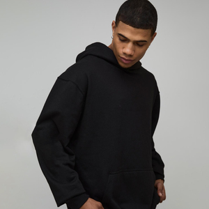 Sudaderas con Capucha Unisex Gruesas de Alta Calidad al por Mayor, 320g, con Logotipo Personalizado, Sudaderas Lisas de Manga Larga Bordadas 100% Algodón para Hombre, Otoño - Product Image 3