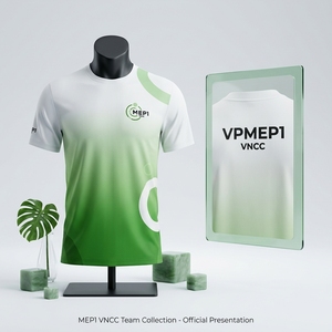 เสื้อพรีเมียมสำหรับงาน VPMEP ผลิตเสื้อผ้าตามสั่ง ผ้าซับเหงื่อ แห้งเร็ว เสื้อกีฬาแขนสั้น โพลีเอสเตอร์ สำหรับทุกเพศ - Product Image 5