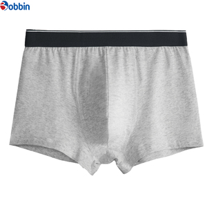 Ropa Interior Masculina de Algodón, Bóxers para Hombre, Cintura con Logotipo Personalizado OEM, Alta Calidad, Suave, Sólido y Transpirable - Product Image 5