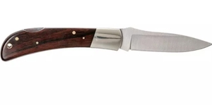 Cuchillo de Cocina Plegable Portátil con Hoja de Acero Inoxidable de Alto Contenido de Carbono y Mango Ergonómico de Madera de Palisandro, Compacto, para Bricolaje y Uso Culinario OEM - Product Image 2
