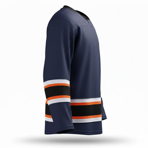 Nueva Camiseta de Hockey de Malla de Poliéster Profesional Personalizada (OEM) 2026 para Hombre, Uniforme de Hockey Hecho a Medida para Hombre - Product Image 2