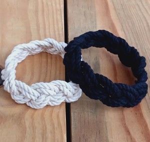 High QualityThin Turks Head Cotton Cord <b>Bracelets</b>, Sailor Knot <b>Bracelet</b>, Braided Slim <b>Rope</b> WristbandElegant and Beautiful - Product Image 2
