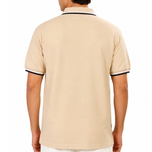 เสื้อโปโลชาย แต่งขอบตัดกัน ผ้าเนื้อนุ่ม สไตล์คลาสสิก ทรงพอดีตัว ระบายอากาศได้ดี เหมาะสำหรับใส่ทุกวัน - Product Image 2
