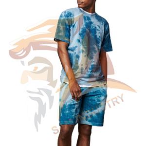 Conjunto de Pantalones Cortos Sublimados para Hombre, de Secado Rápido, a la Moda, de Alta Calidad, con Logotipo Personalizado, Conjunto Casual Doble para Hombre - Product Image 3