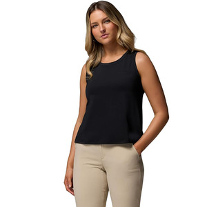 Women’s Square Neck Crop Top – Sleeveless Slim Fit Tank Top – Stretchy Casual Summer Basic Camisole for Streetwear. - Product Image 1