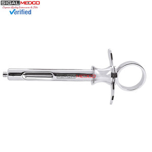 Jeringa de Aspiración Dental Profesional Tipo Cook-Waite de 1.8 mL, Autoclavable, de Acero Inoxidable, Reutilizable, para Inyección de Anestesia Dental - Product Image 6