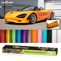 Film PPF pour carrosserie de voiture YSH TPU changeant de couleur, auto-réparateur, anti-rayures, résistant aux UV, brillant métallique, garantie 10 ans