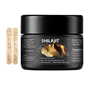 Resina de Shilajit 100% auténtica del Himalaya, rica en ácido fúlvico y complejo mineral para energía, fuerza y apoyo energético. - Product Image 1
