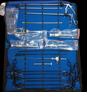 Kit de Instrumentos Laparoscópicos al por Mayor para Cirugía Mínimamente Invasiva con Trócares, Pinzas, Tijeras y Portaagujas - Product Image 3