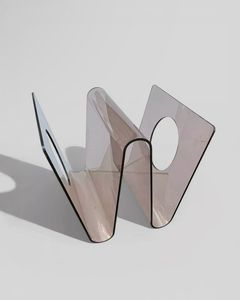 Premium magazine candy stylish storage holder minimalist acrylic rack clear literature display acrylic <b>organiser</b> box chic - Product Image 5