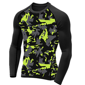 Streetwear Active <b>Men</b> <b>Compression</b> <b>Shirt</b> Solid Color Lightweight Quick Dry Gym Training Fitness Sportswear - Product Image 6