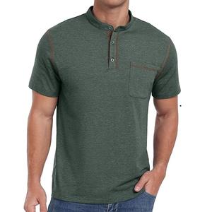 เสื้อยืดแขนสั้นผู้ชายผ้าฝ้ายเฮนลีย์ - Product Image 2