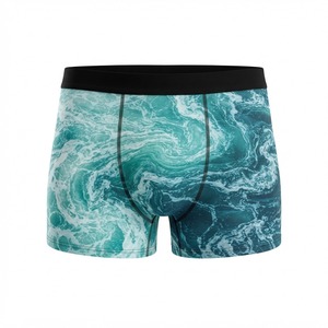 Boxers sublimés pour hommes en gros – Impression intégrale personnalisée, taille élastique, sous-vêtements confortables et performants - Product Image 4