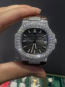 Reloj Mecánico de Lujo Unisex ETA, Esfera de Acero Inoxidable, Cristal con Fecha, Bisel de Cristal, Correa de 20 mm, Reloj de Vestir - Product Image 1