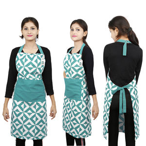 Premium High Quality Washable Reusable Printed <b>Apron</b> for Kitchen Cooking Baking <b>BBQ</b> Chef Use - Product Image 3
