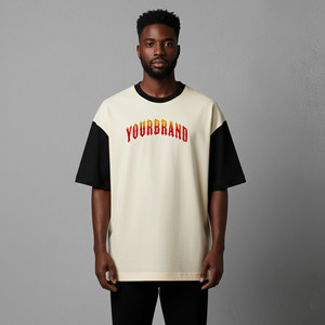 Camisetas de Hombre al por Mayor, 100% Algodón, Alta Calidad, Logotipo Bordado Personalizado, Manga Regular, Ecológicas, Estilo Hip Hop - Product Image 1