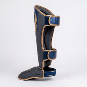 <b>Neoprene</b> Shin Guard Elastic Buckle Closure Breathable Protective Gear for Boxing Adults Unisex Lightweight Sports Shin Guard - Product Image 4