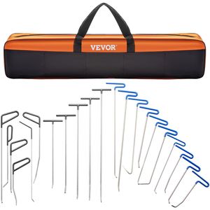 Attrezzatura Professionale per Riparazione Carrozzeria, 21 Pezzi di Aste in Acciaio Inox per Rimozione Ammaccature Senza Vernice - Product Image 1