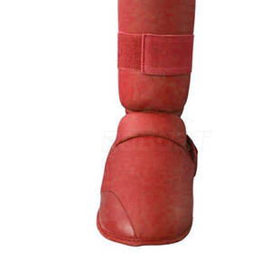 Espinilleras Ligeras de Cuero para Karate, para Entrenamiento de Artes Marciales, Práctica Diaria y Uso al por Mayor - Product Image 2