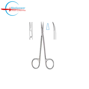 Tijeras de Disección Delicadas Knapp, Tijeras Quirúrgicas de Acero Inoxidable, Rectas y Curvas, Instrumento de Cirugía Plástica - Product Image 5