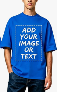 Camiseta Personalizada para Hombre, Cuello Redondo, Manga Corta, 220 g/m², Corte Regular, Hombros Caídos, Impresión Gráfica en Serigrafía, Anti-Pilling - Product Image 5