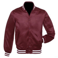 Veste varsity grise et noire pour homme, coupe classique, col rabattu, fermeture boutonnée, style décontracté, matière polyester, vêtement d'automne