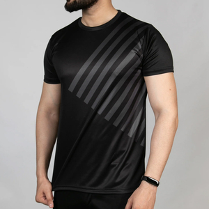 T-shirt homme sport personnalisé, impression intégrale, sublimation 3D, manches courtes, prix de gros - Product Image 1