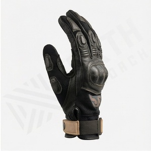 Customized Full Finger Windproof PU Racing Gloves for Cycling Motorcycle Travel Waterproof Comfortable Practical Wear - Product Image 3