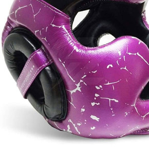 Protector Facial de Cuero de Alta Calidad, Duradero y Transpirable, Marca GRIPZOO, Hecho en Pakistán, Venta al por Mayor, Protección Facial para MMA y Boxeo - Product Image 2