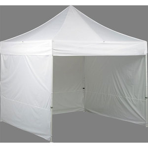Carpa Plegable Tipo Pop-Up 3x3m Negra, Impermeable, Transpirable, de Polipropileno Tejido Impreso, con Paredes Laterales y Bolsa de Transporte - Product Image 6