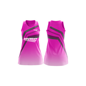 ชุดยูนิฟอร์มเน็ตบอลสำหรับการแข่งขัน |   ชุดยูนิฟอร์มเน็ตบอลแบบซับลิเมชั่นพร้อมโลโก้ทีม ชื่อ และหมายเลข |   โพลีเอสเตอร์ที่ระบายอากาศได้ดี - Product Image 5