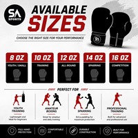 Gants de boxe de compétition professionnels en cuir de qualité supérieure, finition métallique imperméable, violet et or, à lacets, SA Sports.
